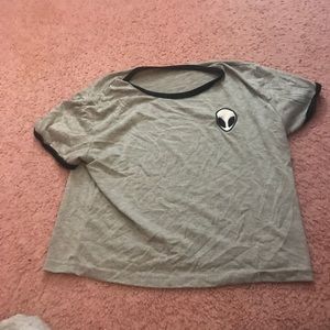 Gray Alien Shirt